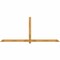 Ekena Millwork Eugene Rough Sawn Timber Gable Bracket, Western Red Cedar, 108"W x 45"H x 2"D x 4"F, 10/12 Pitch GBW108X45X0204EUG00RWR - alternate 1